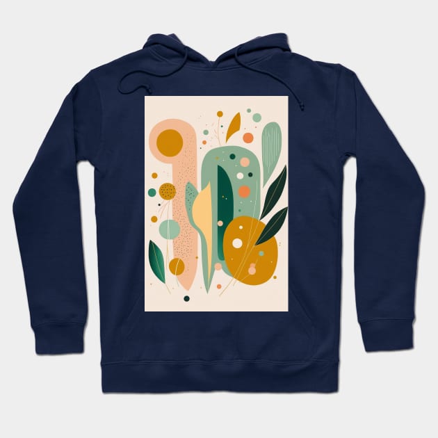 Boho Abstract Hoodie by Minisim